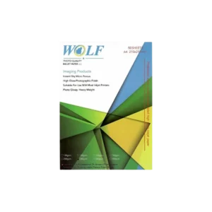 شیت کاغذ فتوگلاسه A4 وولف